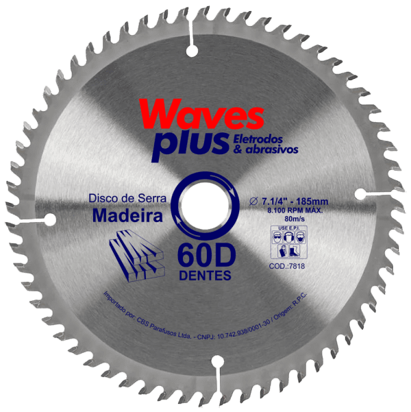 Disco de Serra p/ MDF