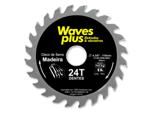Disco de Serra p/ Madeira Black